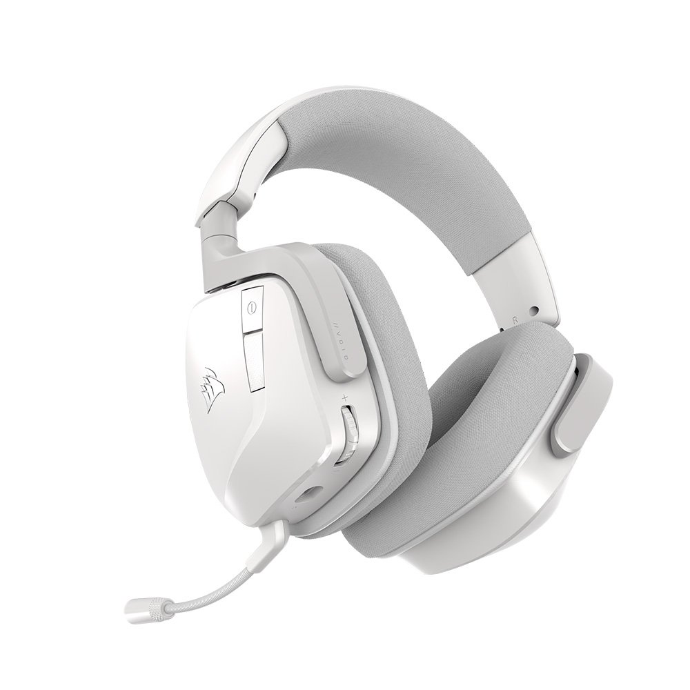 Headset Gamer Sem Fio Corsair Void Wireless V2, RGB, RGB, Bluetooth, Dolby Atmos, Branco - CA-9011380-WW - view 2