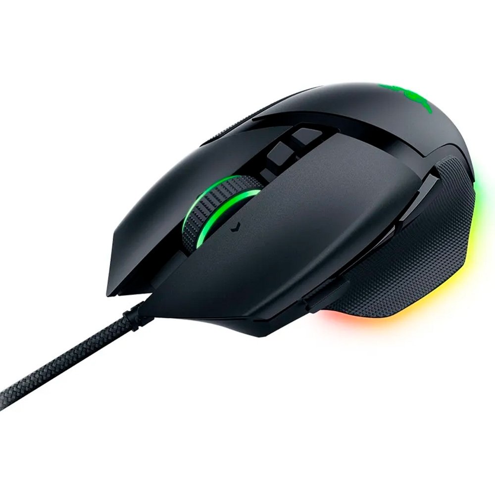 Imagem 3 de 6 do produto Mouse Gamer Razer Basilisk V3, 35000DPI, RGB Chroma, Ergonômico, Switches óptico Gen-3, Preto - RZ0105230100
