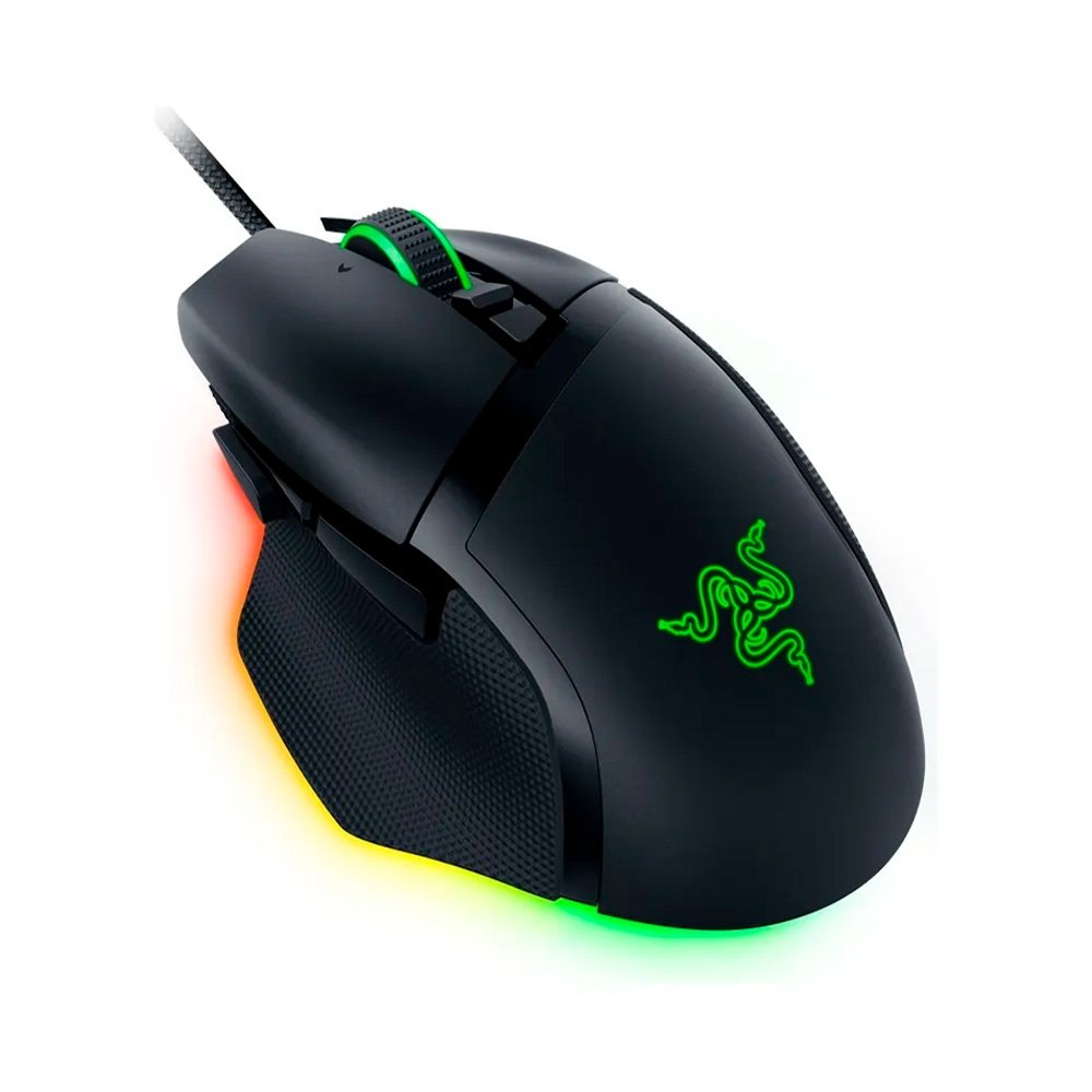 Imagem 2 de 6 do produto Mouse Gamer Razer Basilisk V3, 35000DPI, RGB Chroma, Ergonômico, Switches óptico Gen-3, Preto - RZ0105230100