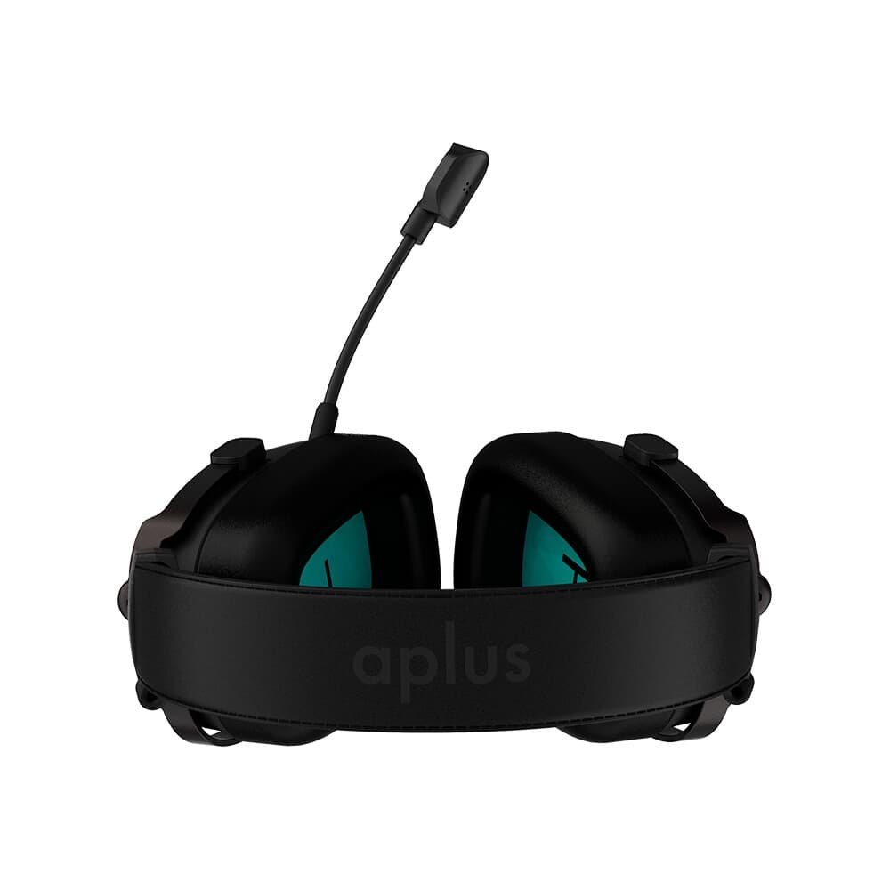 Headset Gamer Aplus Atis, RGB, Microfone Removível, USB e P3, Preto ( Balão.info - foto 2