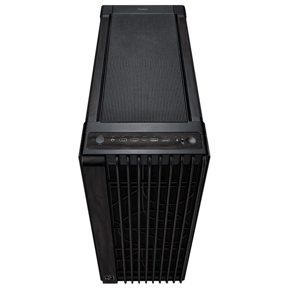 Imagem 10 de 17 do produto Gabinete ASUS PROART WOOD EDITION PA602, Mid Tower, E-ATX, Lateral em Vidro Temperado, Preto - 90DC00J0-B00010