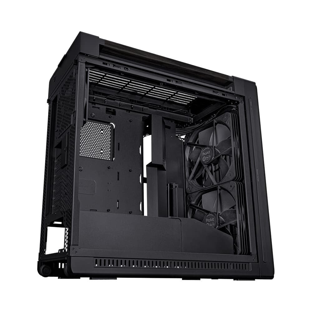 Gabinete ( Balão.info) PROART WOOD EDITION PA602, Mid Tower, E-ATX, Lateral em Vidro Temperado, Preto - 90DC00J0( Balão.info - view 6