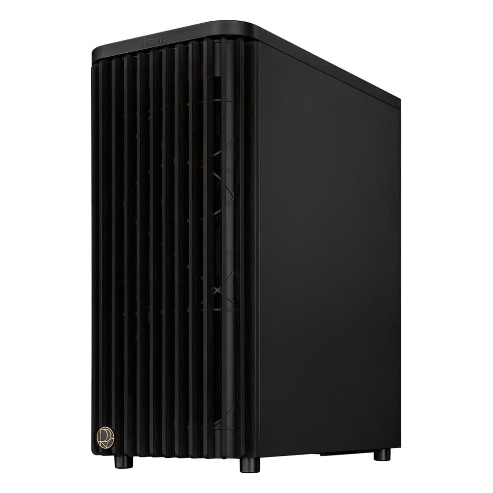 Gabinete ( Balão.info) PROART WOOD EDITION PA401, Mid Tower, ATX, Lateral em Vidro Temperado, 3x FANs, Preto - 90DC00M0( Balão.info - view 3