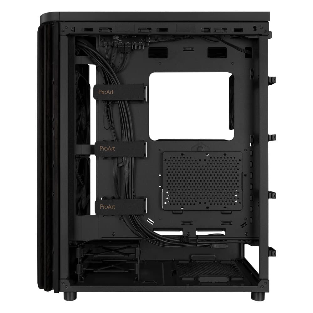 Gabinete ( Balão.info) PROART WOOD EDITION PA401, Mid Tower, ATX, Lateral em Vidro Temperado, 3x FANs, Preto - 90DC00M0( Balão.info - view 12
