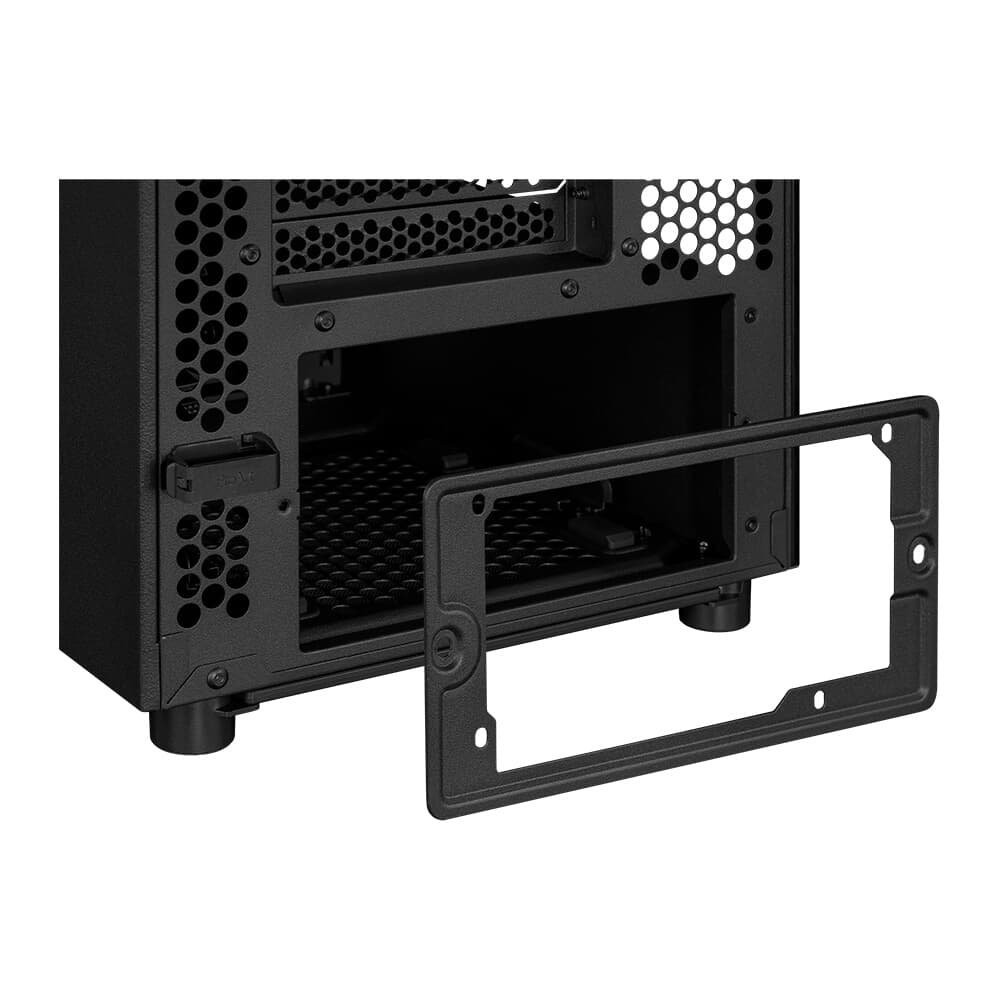 Imagem 14 de 19 do produto Gabinete ASUS PROART WOOD EDITION PA401, Mid Tower, ATX, Lateral em Vidro Temperado, 3x FANs, Preto - 90DC00M0-B30000