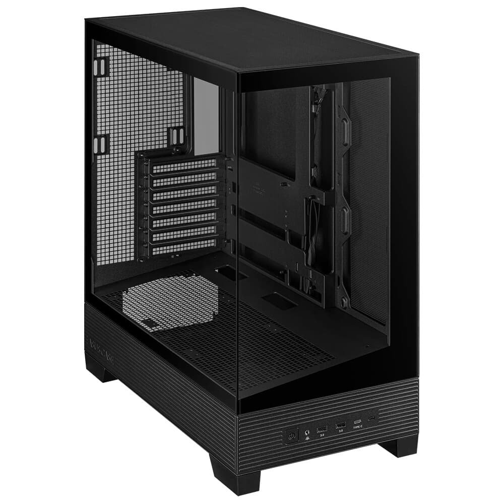 Gabinete ( Balão.info) A31, Mid Tower, ATX, BTF Compatível, Lateral ( Balão.info), Preto - 90DC00R0( Balão.info - view 5