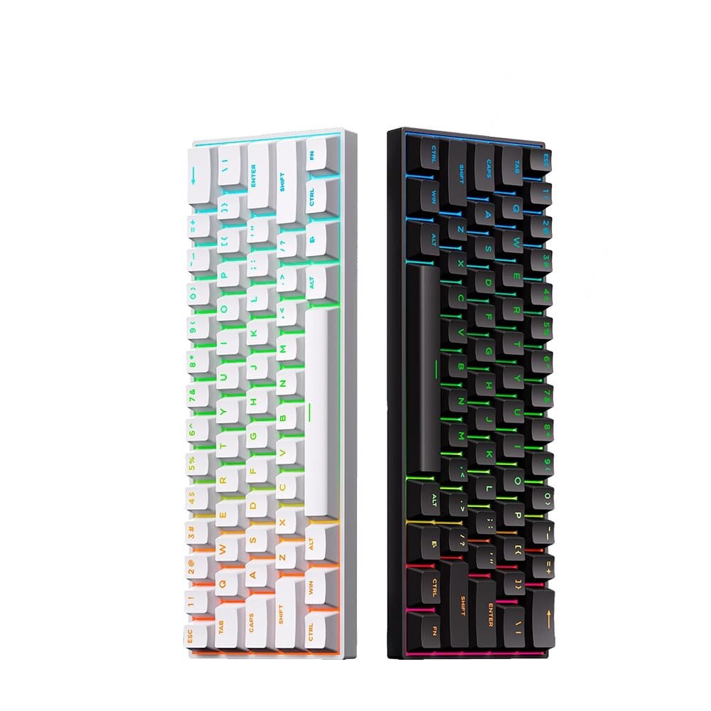 Imagem 3 de 23 do produto Teclado Magnético Gamer MCHOSE Ace 60 Hall Effect, RGB, Switch Magnético Uranus Standard, Branco - Ace60-7A