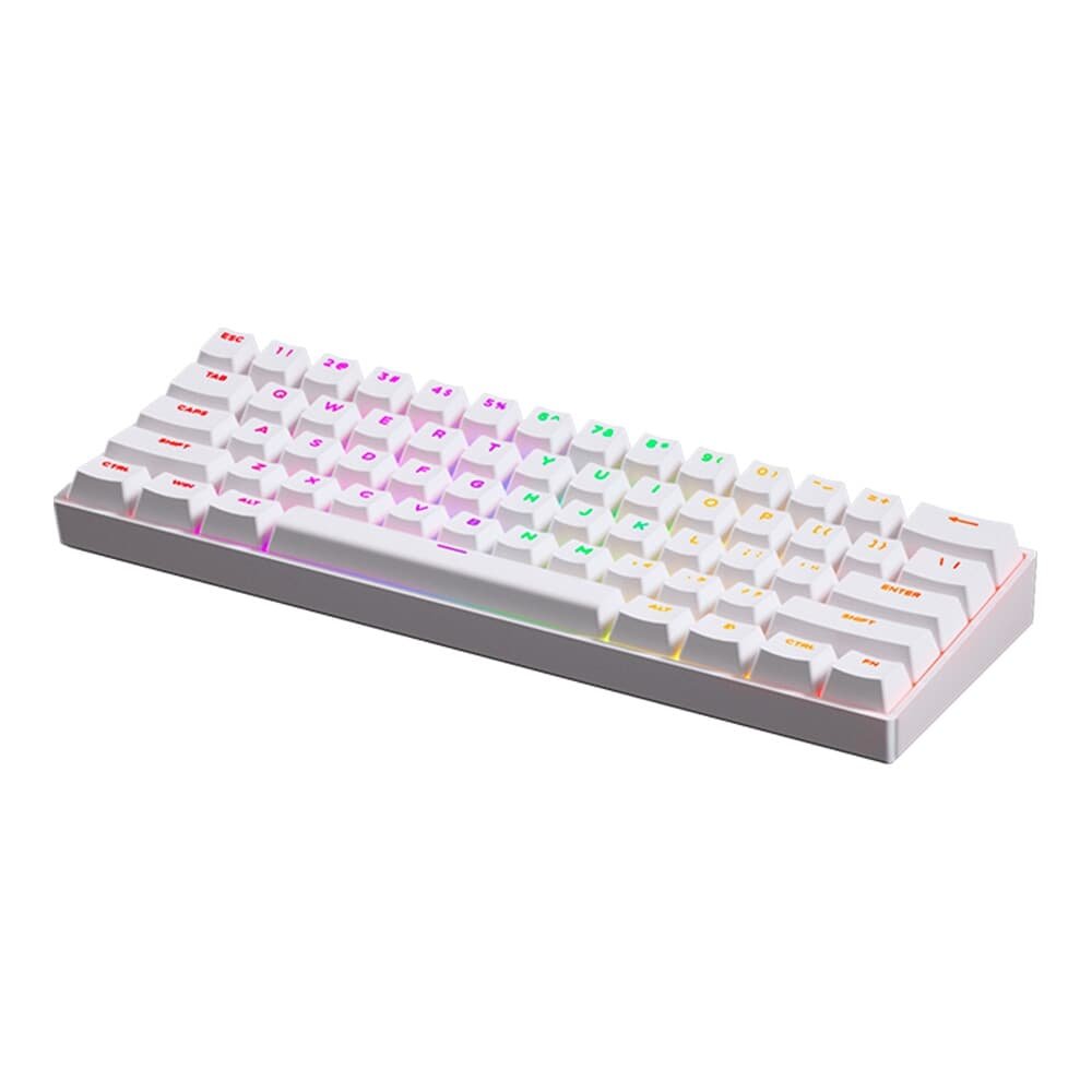 Imagem 2 de 23 do produto Teclado Magnético Gamer MCHOSE Ace 60 Hall Effect, RGB, Switch Magnético Uranus Standard, Branco - Ace60-7A