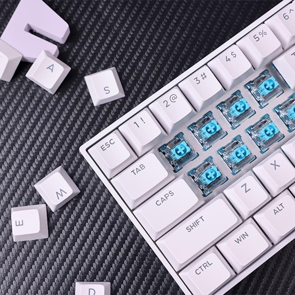 Imagem 21 de 23 do produto Teclado Magnético Gamer MCHOSE Ace 60 Hall Effect, RGB, Switch Magnético Uranus Standard, Branco - Ace60-7A