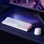 Teclado Magnético Gamer MCHOSE Ace 68 Hall Effect, RGB, Switch Magnético Uranus eSports, Topográfico, Branco - MC-Ace68-16