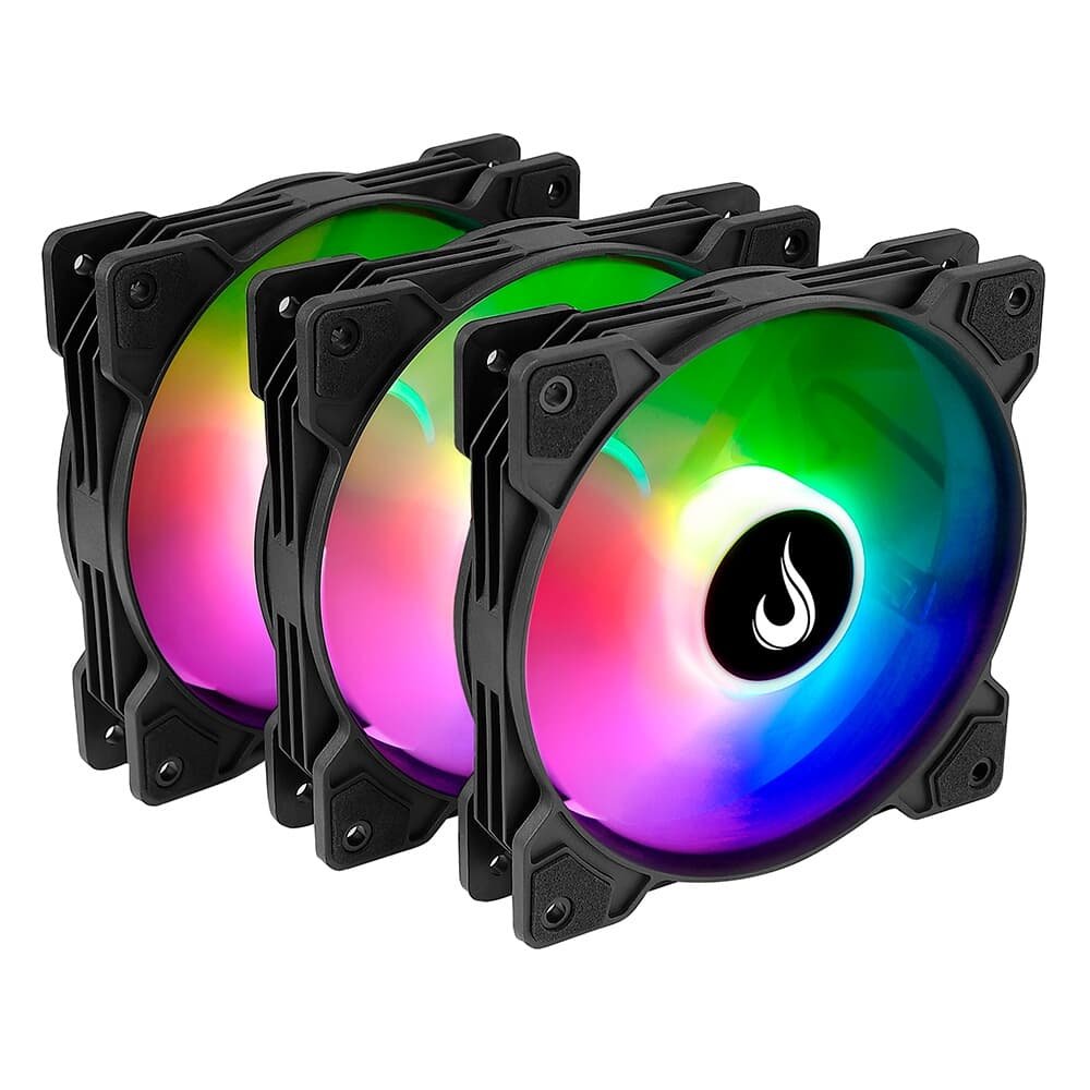 se Mode X Led Rainbow, 120mm, Preto - RM-XLD-01-RBW - view 2