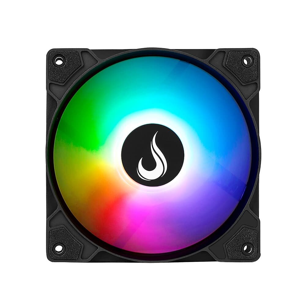 Imagem 3 de 5 do produto Kit com 3 Ventoinhas Rise Mode Z Led 5V, 120mm, Led ARGB, Preto - RM-ZLD-5V-ARGB-B