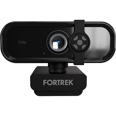 Webcam Fortrek Vision 10, 720p, 30FPS, Para Videochamadas, Formato Gravação MP4, Preto - 84985