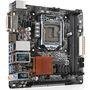 Placa-Mãe ASRock p/ Intel LGA 1151 Mini-ITX H170M-ITX/DL, 2xDDR4, DVI-D, HDMI, USB 3.0