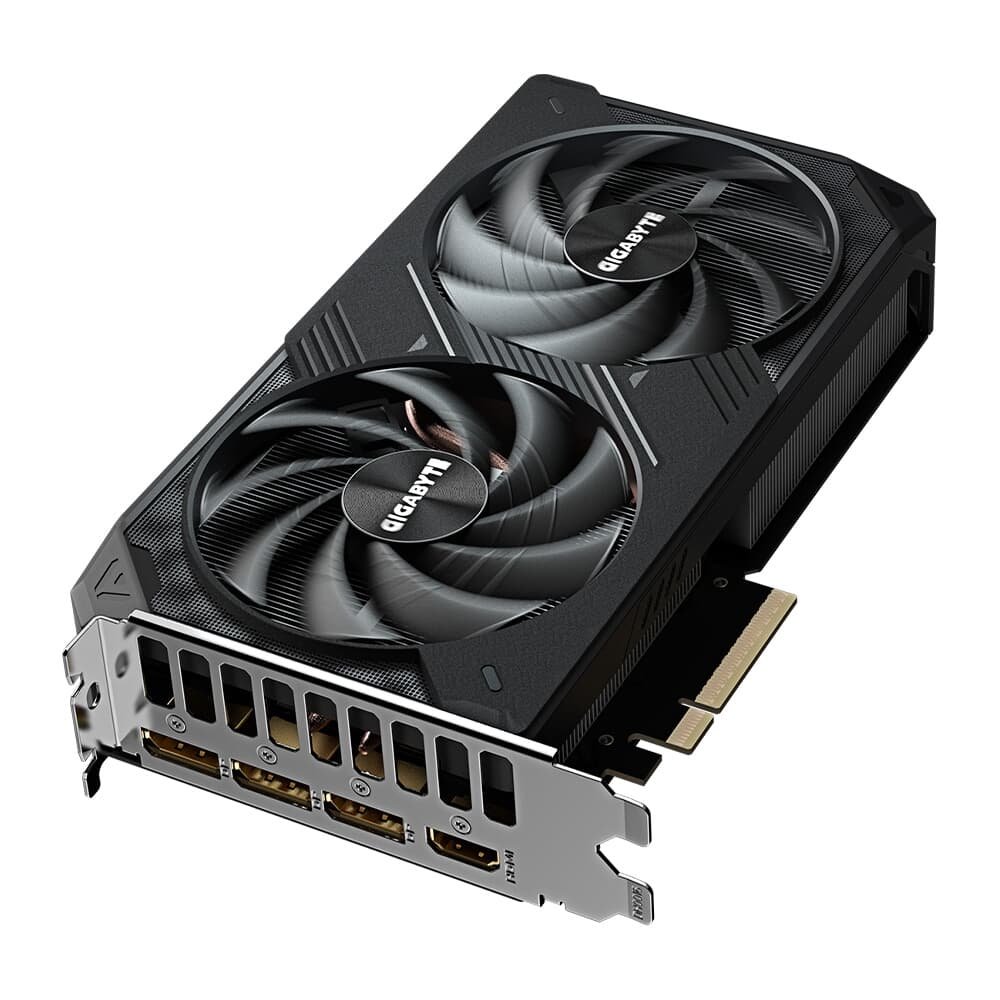 Placa de Vídeo RTX 5060 TI Windforce, Gigabyte NVIDIA GeForce, 16 GB, GDDR7, 128 bits, DLSS 4, Ray Tracing - GV-N506TWF2-16GD Placa de Vídeo RTX 5060 TI Windforce, Gigabyte NVIDIA GeForce, 16 GB, GDDR7, 128 bits, DLSS 4, Ray Tracing - GV-N506TWF2-16GD