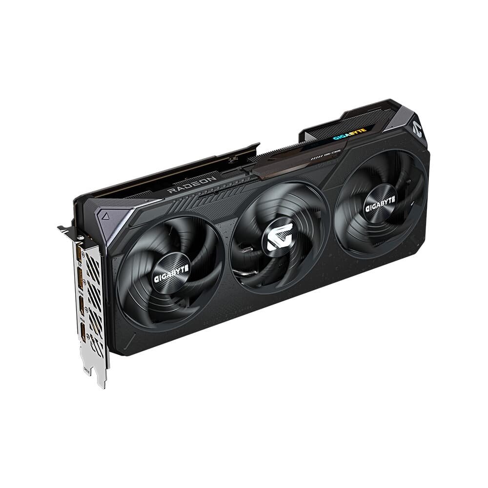 Imagem 3 de 11 do produto Placa de Vídeo Gigabyte RX 9070 Gaming OC AMD Radeon, 16GB, GDDR6, 256 bit, OpenGL 4.6 - GV-R9070GAMING OC-16GD