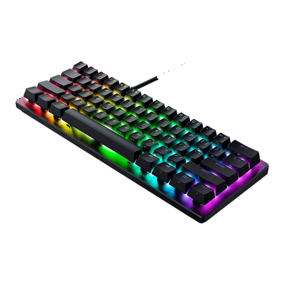 Teclado Gamer ( Balão.info) Mini, 60%, Chroma RGB, Switch Vermelho, Layout Us, Preto - RZ0303390200 - foto 4