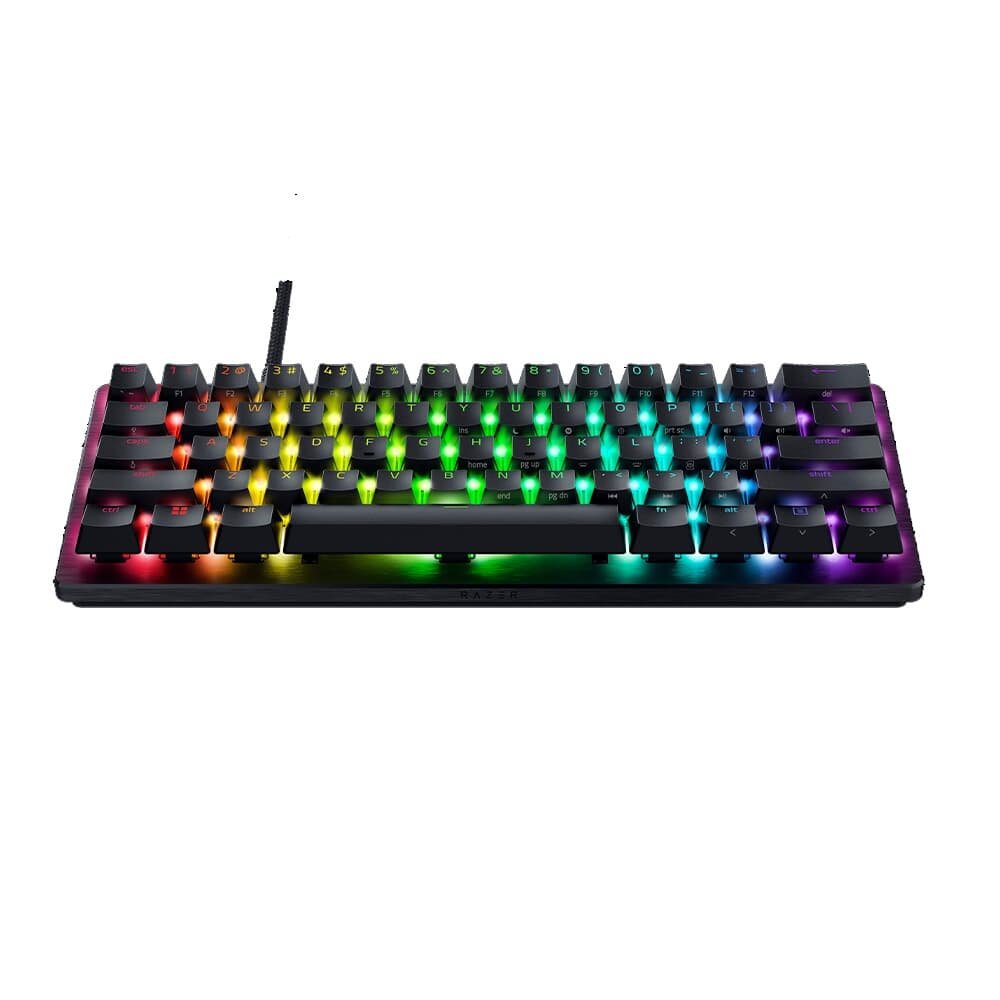 Teclado Gamer ( Balão.info) Mini, 60%, Chroma RGB, Switch Vermelho, Layout Us, Preto - RZ0303390200 - foto 3
