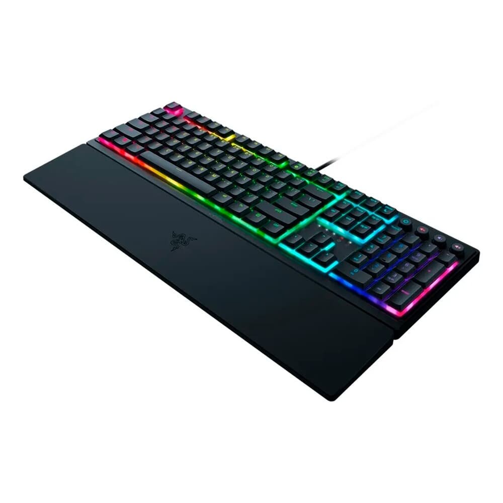 Teclado Gamer Razer Ornata V3, Low Profile, Chroma RGB, Membrana, USB, Layout Us, Preto - RZ0304460200 - view 4