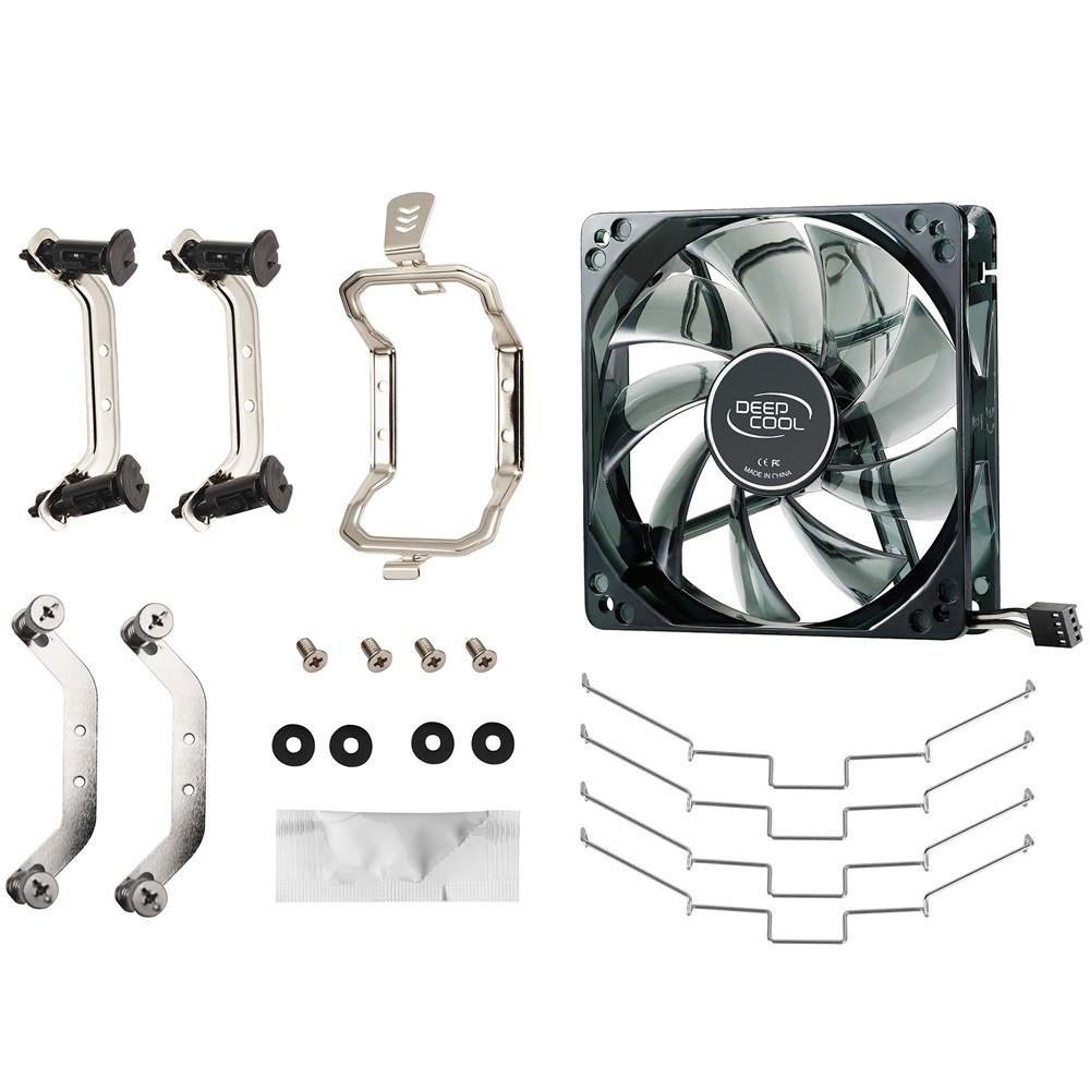 Cooler para Processador DeepCool Intel/AMD GAMMAXX 400 Silente 120mm PWM Fan With Blue Led Light - DP-MCH4-GMX400 Cooler para Processador DeepCool Intel/AMD GAMMAXX 400 Silente 120mm PWM Fan With Blue Led Light - DP-MCH4-GMX400