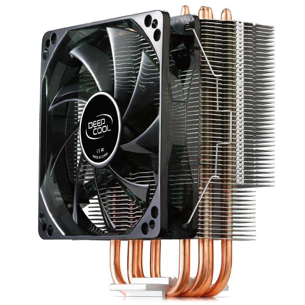 Cooler para Processador DeepCool Intel/AMD GAMMAXX 400 Silente 120mm PWM Fan With Blue Led Light - DP-MCH4-GMX400 Cooler para Processador DeepCool Intel/AMD GAMMAXX 400 Silente 120mm PWM Fan With Blue Led Light - DP-MCH4-GMX400