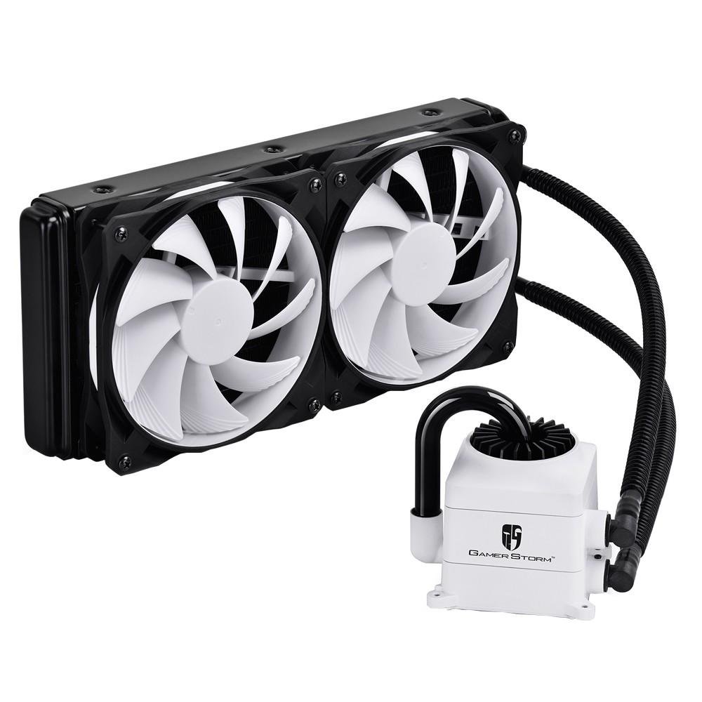 Imagem 6 de 7 do produto WaterCooler GamerStorm by DeepCool Captain 240W para Processador White DP-GS-H12L-CT240W