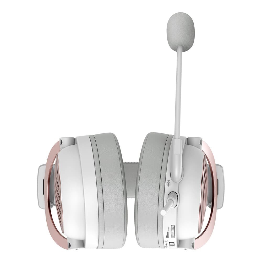 Headset Gamer ( Balão.info) Luna, Microfone Omnidirecional Removível, USB e cabo Y, Branco ( Balão.info - foto 5
