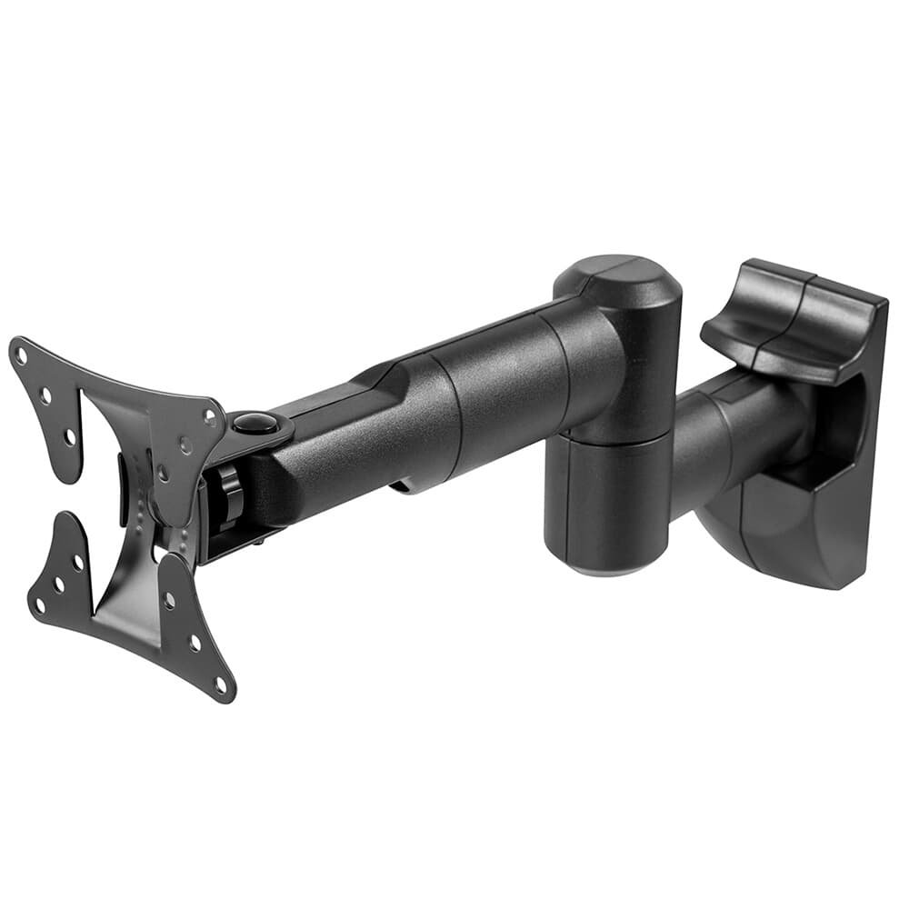 Imagem 2 de 5 do produto Suporte De Parede Pcyes, Para Monitor De 13 A 27", Articulado, Preto - SMP-002B