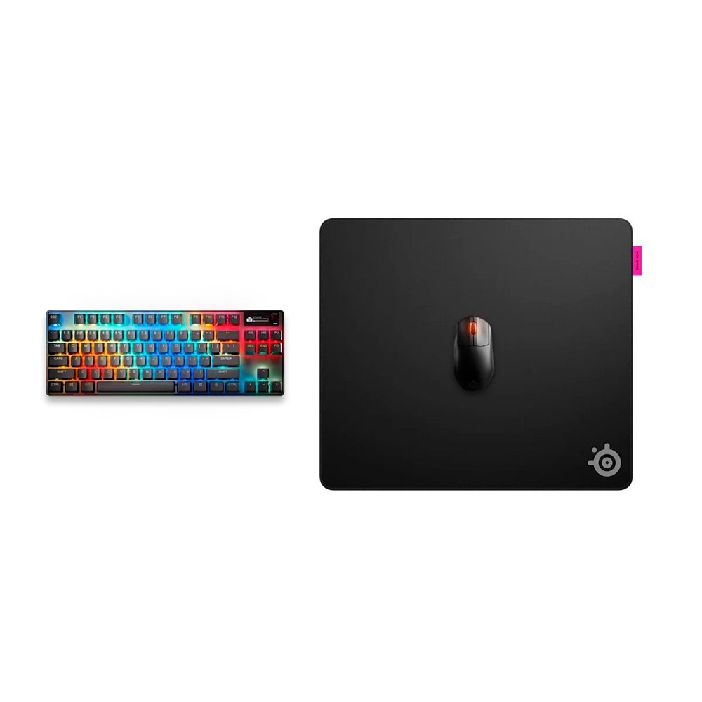Imagem 3 de 4 do produto Mousepad Gamer Steelseries Qck Pro L Speed, 490x420mm, Preto - 63430