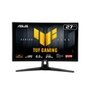 Monitor Gamer ASUS TUF 27", QHD, 210Hz, 0.3ms, Fast IPS, G-Sync Comp, FreeSync Premium, HDR10, Som Integrado - VG27AQ5A