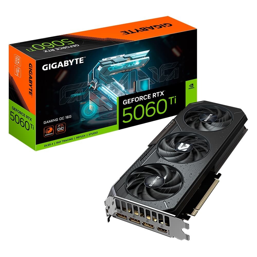 GeForce RTX 5060 Ti 16GB 本体 Placa de Vídeo RTX 5060 Ti GAMING OC 16G | KaBuM!