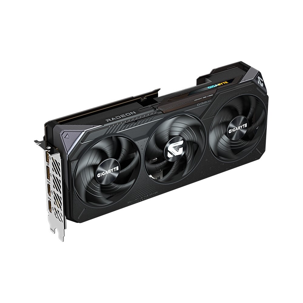 Placa de Vídeo RX 9070 XT GAMING 16G AMD Radeon Gigabyte, 16GB, GDDR6, 256bits, RGB - GV-R9070XTGAMING-16GD
