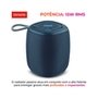 Caixa De Som AIWA Mini Speaker, RGB, IPX4, Bluetooth 5.3, Bivolt, Azul - AWS-SP-03-BL