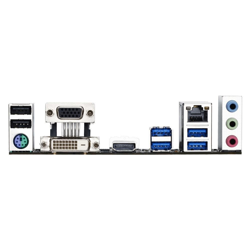 Imagem 3 de 4 do produto Placa-Mãe GIGABYTE p/ Intel LGA 1151 mATX GA-H170M-HD3 DDR3