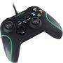 Controle Warrior  PC/Xbox 360 Preto e Verde com Led Verde - JS079