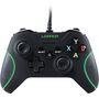 Controle Warrior  PC/Xbox 360 Preto e Verde com Led Verde - JS079