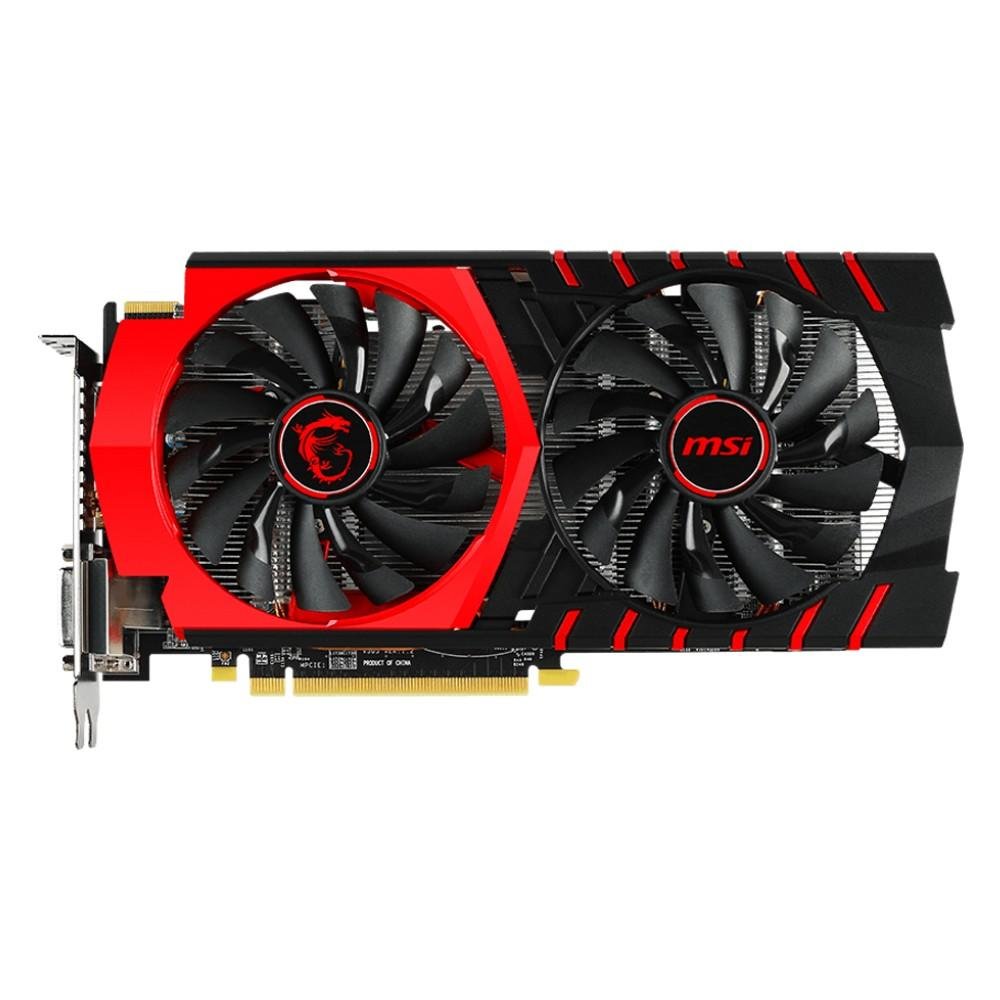 Imagem 4 de 5 do produto Placa de Video VGA MSI AMD Radeon R7 370 Gaming 4G OC GDDR5 256-Bit PCI Express 3.0