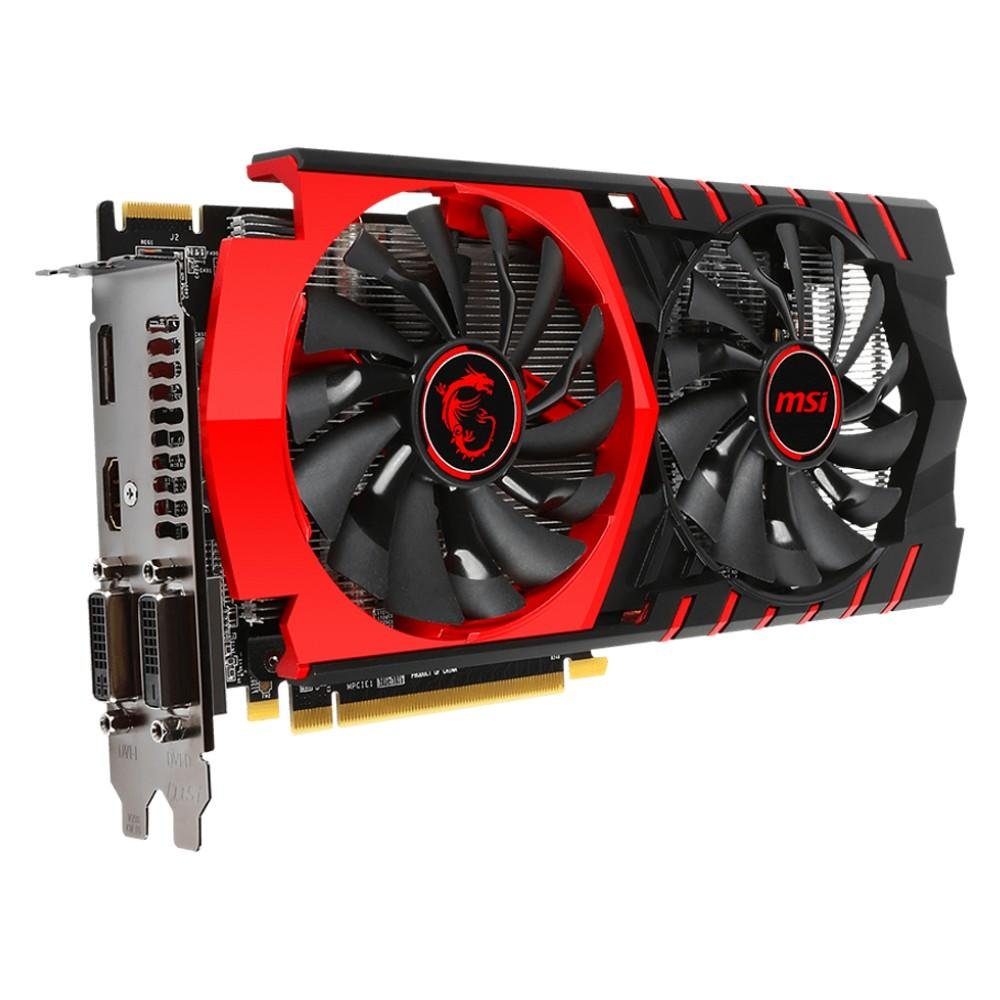 Imagem 5 de 5 do produto Placa de Video VGA MSI AMD Radeon R7 370 Gaming 4G OC GDDR5 256-Bit PCI Express 3.0