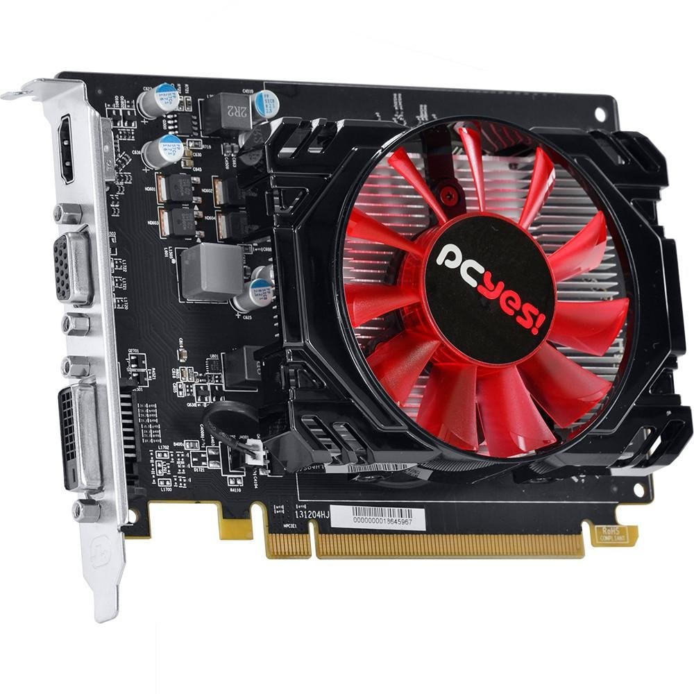 Imagem 2 de 7 do produto Placa de Vídeo VGA PcYes AMD Radeon R7 250 Hammer 2GB GDDR5 128 Bits  H250F2G