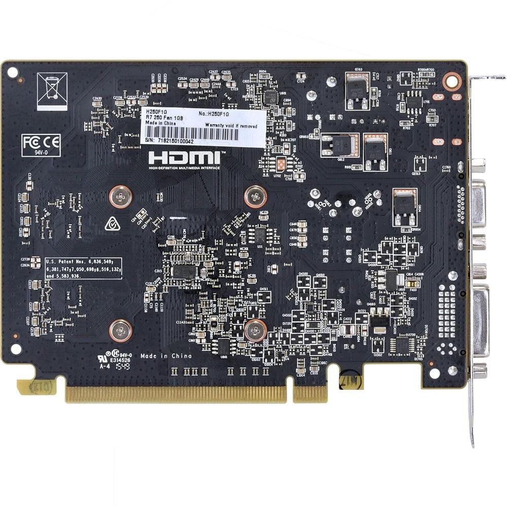Imagem 5 de 7 do produto Placa de Vídeo VGA PcYes AMD Radeon R7 250 Hammer 2GB GDDR5 128 Bits  H250F2G