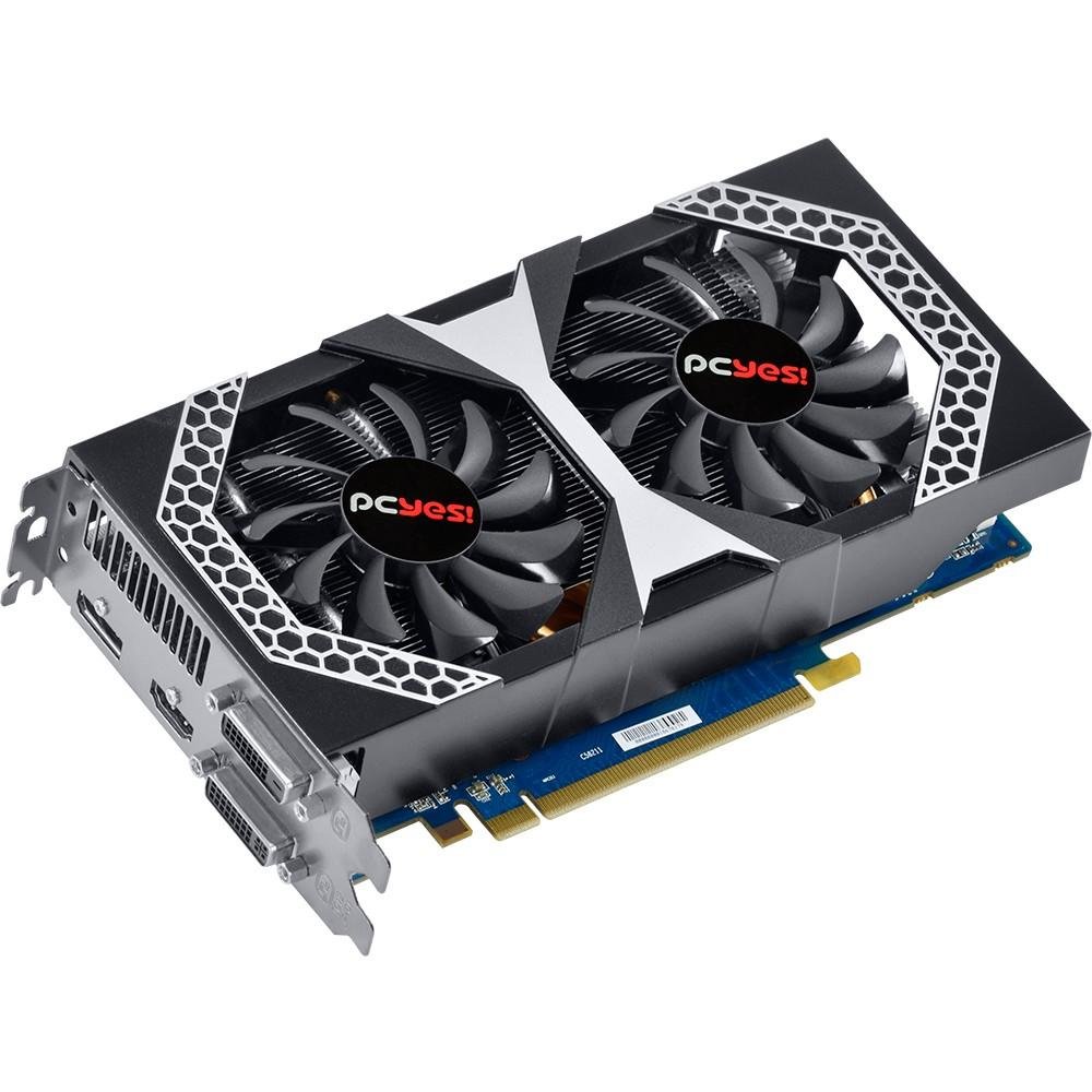 Placa de Vídeo VGA AMD PcYes RADEON R7 260X 1GB GDDR5 128Bits Hammer Dual-FAN PH260X12801D5 (H260XQM1GD)