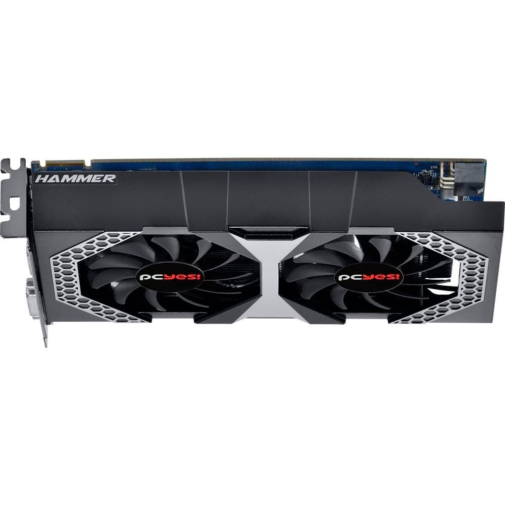Placa de Vídeo VGA AMD PcYes RADEON R7 260X 1GB GDDR5 128Bits Hammer Dual-FAN PH260X12801D5 (H260XQM1GD)