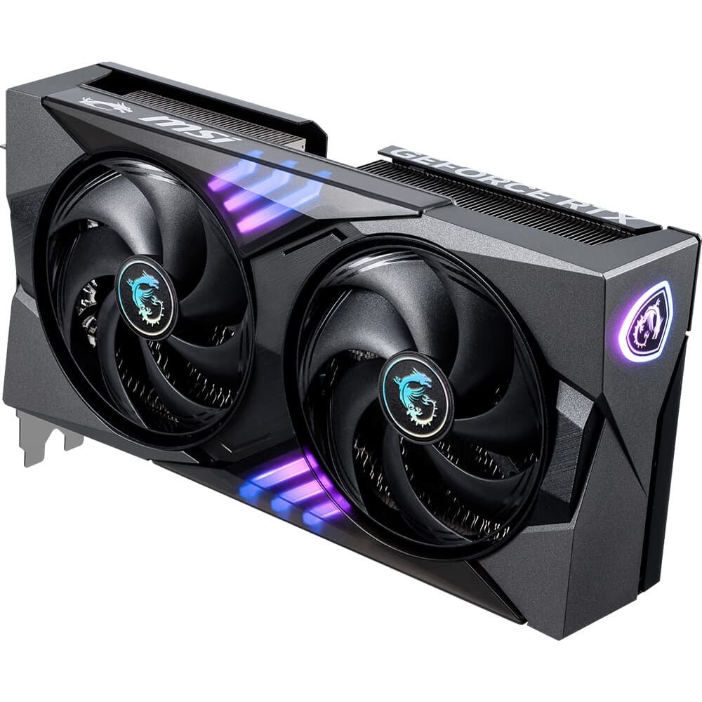 Imagem 5 de 9 do produto Placa de Vídeo MSI RTX 5060 Ti 8G GAMING OC NVIDIA GeForce, 8GB GDDR7, 128-bit, 2662 MHz, FP4 e DLSS 4, Ray Tracing - G506T-8GC