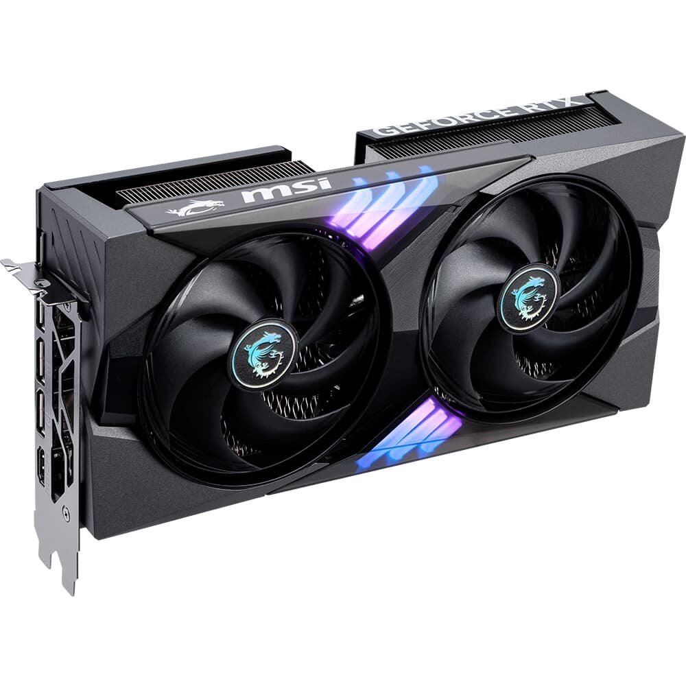 Imagem 4 de 9 do produto Placa de Vídeo MSI RTX 5060 Ti 8G GAMING OC NVIDIA GeForce, 8GB GDDR7, 128-bit, 2662 MHz, FP4 e DLSS 4, Ray Tracing - G506T-8GC
