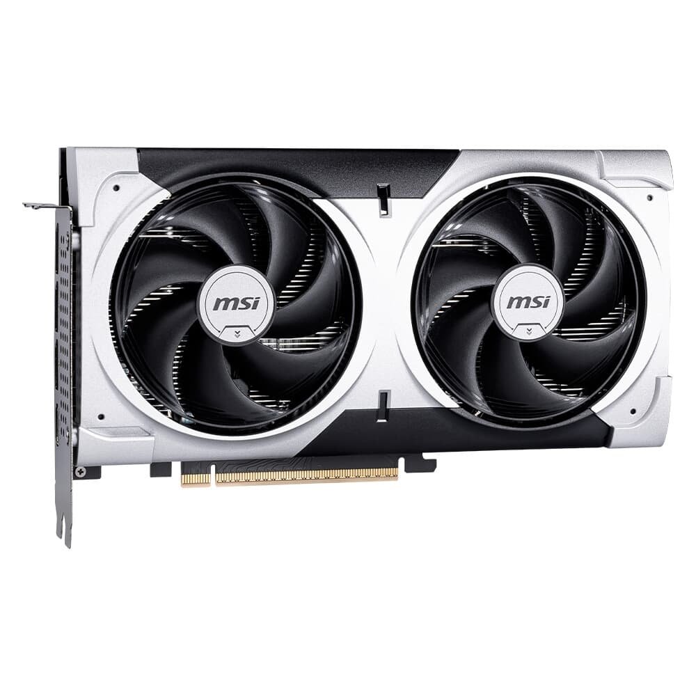 Placa de Vídeo MSI RTX 5060 Ti 8G VENTUS 2X OC PLUS NVIDIA GeForce, 8GB GDDR7, 128-bit, 2617 MHz, FP4 e DLSS 4, Ray Tracing - G506T-8V2CP - view 6