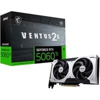 Kabum Placa de Vídeo MSI RTX 5060 Ti 8G VENTUS 2X OC PLUS NVIDIA GeForce, 8GB GDDR7, 128-bit, 2617 MHz, FP4 e DLSS 4, Ray Tracing - G506T-8V2CP image