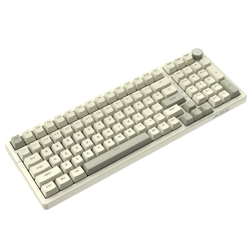 Teclado Mecânico Ajazz AK992 Retro 98% | KaBuM!