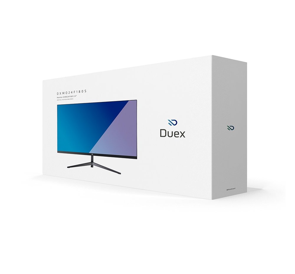 Monitor Gamer Duex 24, Full HD, 180Hz, 1ms, IPS, Adaptative-Sync, HDR 10, HDMI e DisplayPort, Som Integrado, Preto - DXMO24F180S - view 2