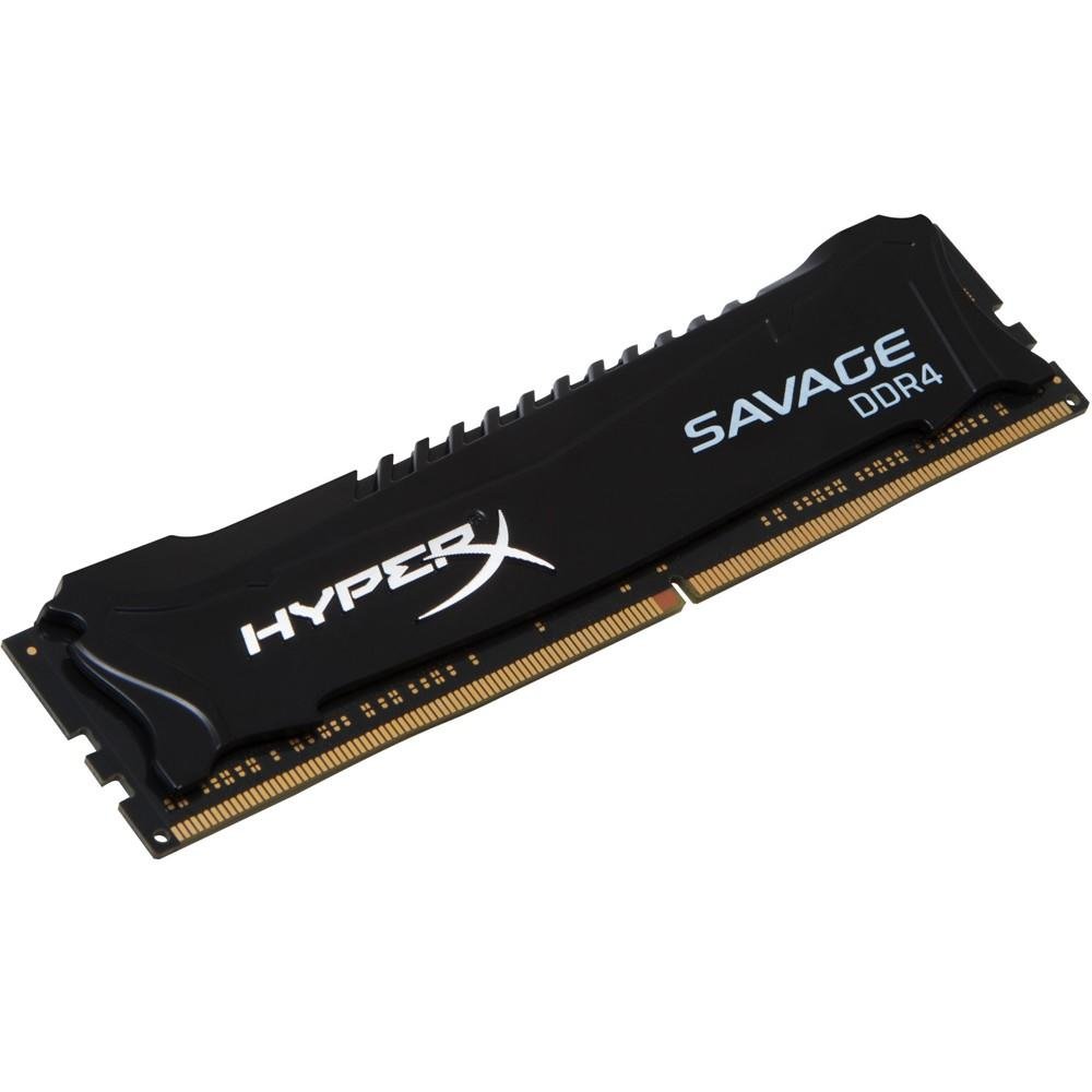 Memória HyperX Kingston Savage 8GB 2400Mhz DDR4 CL12 Preto - HX424C12SB2/8 Memória HyperX Kingston Savage 8GB 2400Mhz DDR4 CL12 Preto - HX424C12SB2/8