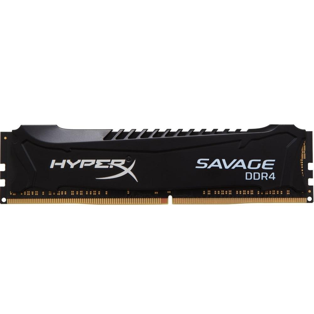 Memória HyperX Kingston Savage 8GB 2400Mhz DDR4 CL12 Preto - HX424C12SB2/8 Memória HyperX Kingston Savage 8GB 2400Mhz DDR4 CL12 Preto - HX424C12SB2/8